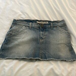 DKNY Jean skirt.